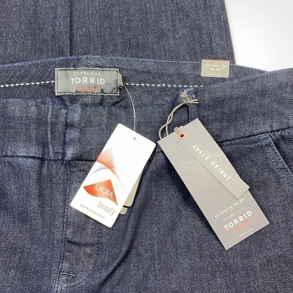 Torrid Trouser Ankle Skinny Cropped Pants 23